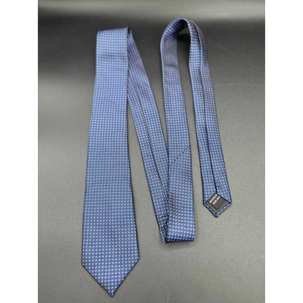 Set of 3 Mens Neck Ties Blue Burgundy Tommy Hilfiger English Laundry Umo Lorenzo